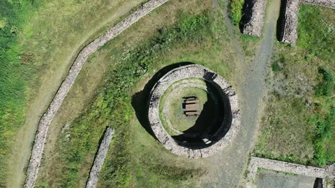 Bischofsheim Ruine Video stock 140340978