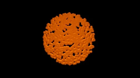 Biscuit 3D Background Video stock 99932755