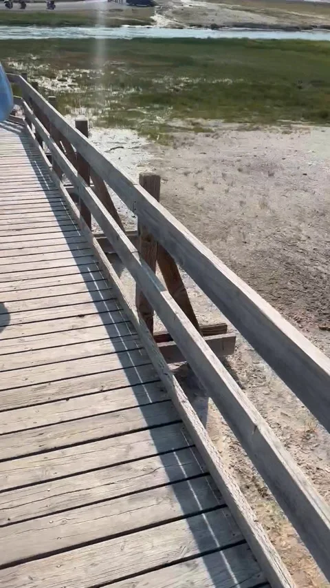 Biscuit Basin Hydrothermal Explosion, Biscuit Basin, Yellowstone National Park,  Stock Footage 280138169