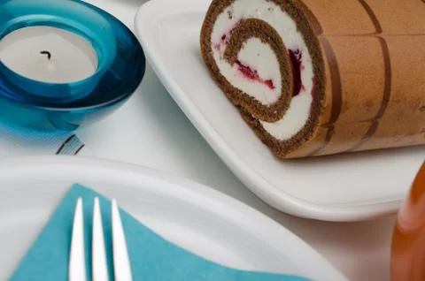 Biscuit cake Stock Photos