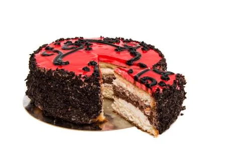 Biscuit cake 스톡 사진