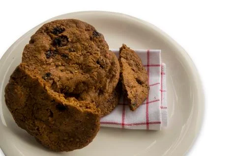 Biscuit cookie coffee snack breakfast baked concept Stock Photos