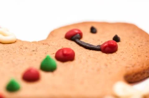 Biscuit cookie man Stock Photos