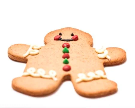 Biscuit cookie man Stock Photos