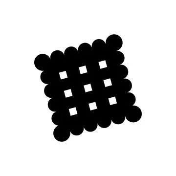 Biscuit cracker icon vector design templates simple and modern Stock Illustration