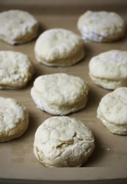 Biscuit Dough. Stock Photos