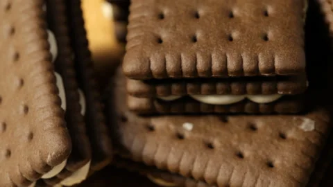 Biscuit Stock Footage 91399398