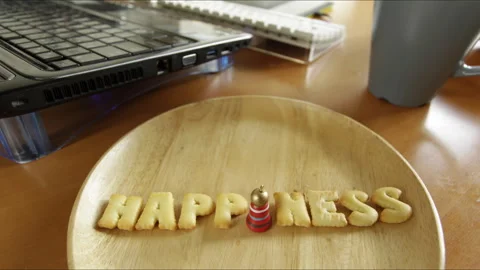 Biscuit of Happiness Stock Footage 155909553