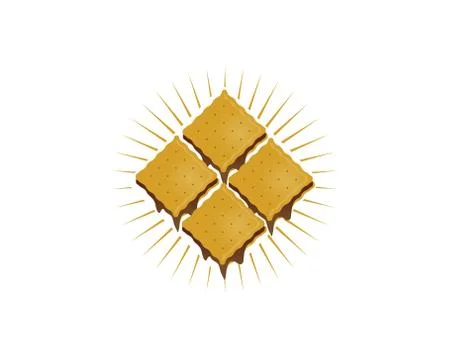 Biscuit illustration Stock Illustration