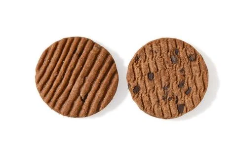 Biscuit  isolated on white background Stock-Fotos
