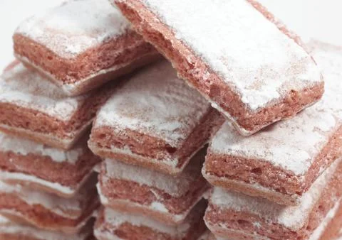 BISCUIT ROSE DE REIMS Stock Photos