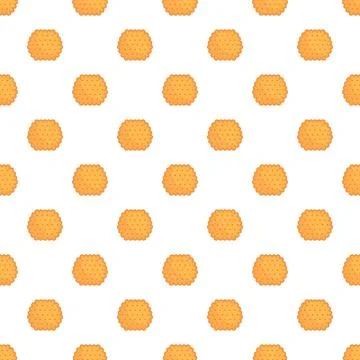 Biscuit snack food seamless pattern wallpaper design Stock Illustration