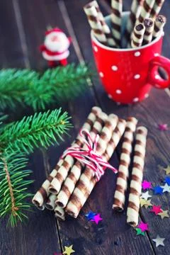Biscuit sticks Stock Photos