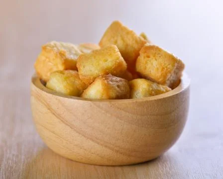 Biscuits in a bowl Stock Photos