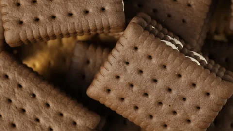 Biscuits Video stock 90486097