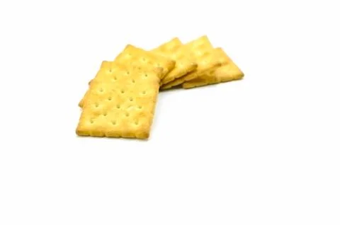 Biscuits isolate sort on white back ground Stock Photos