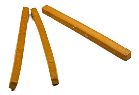 Biscuits isolated on white background Stock Photos