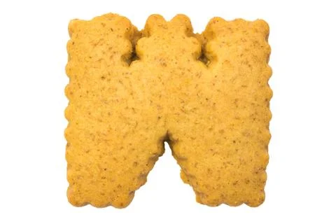 Biscuits letters. Words Foto stock