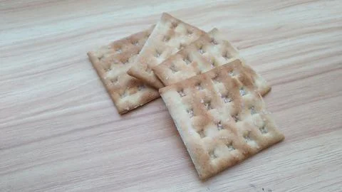 Biscuits with sugar on top Stock Photos