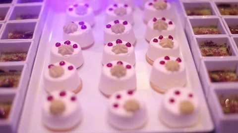 Biscuits on the table Stock Footage 82108820