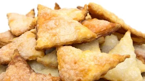 Biscuits tabs on white background Stock Photos