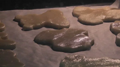 Biscuits Time Lapse Stock Footage 41757147