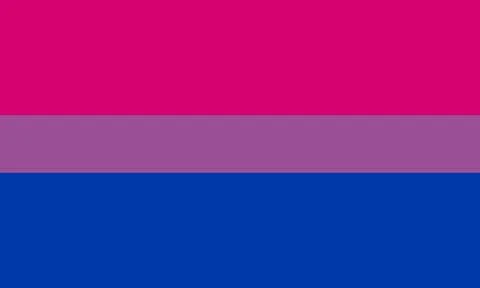 Bisexual flag Stock Illustration