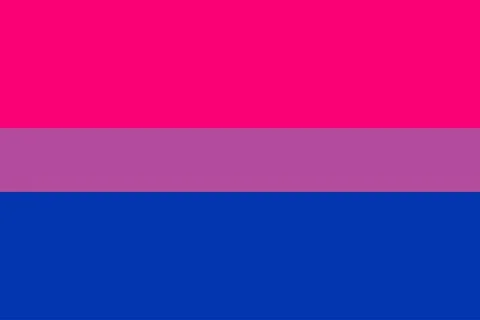Bisexual Pride Flag background Illustration Stock Illustration