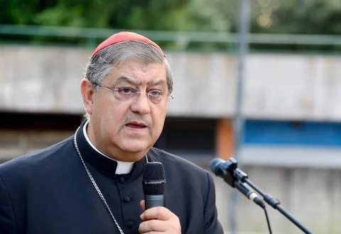 Bishop of naples Stock-Fotos