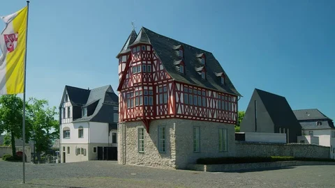 The  bishops residence 스톡 동영상 77143423