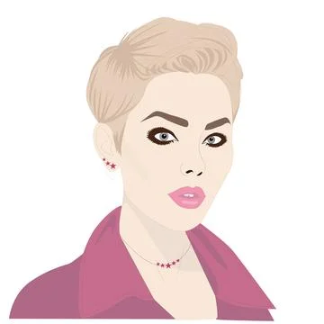 Bisness girl Stock Illustration