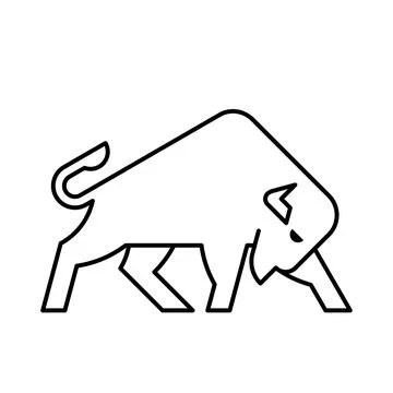 Bison Logo Stock Illustration
