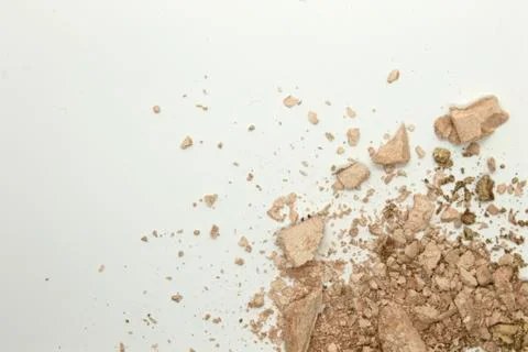 Bisque matte powder Eyeshadow  Stock Photos