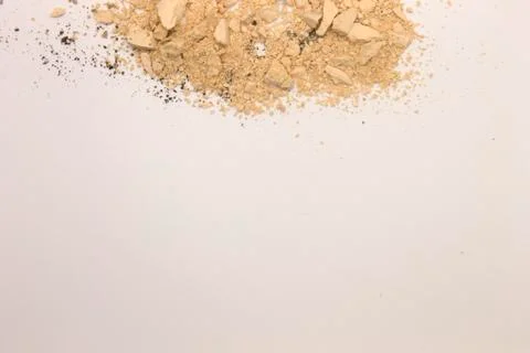 Bisque powder Eyeshadow Stock Photos