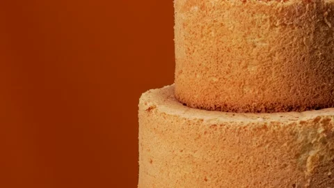 Bisquite orange 2-4 Stock Footage 143396894