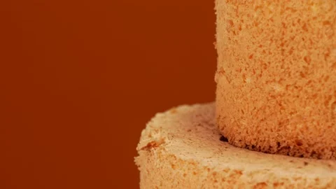 Bisquite orange 2-5 Stock Footage 143396882