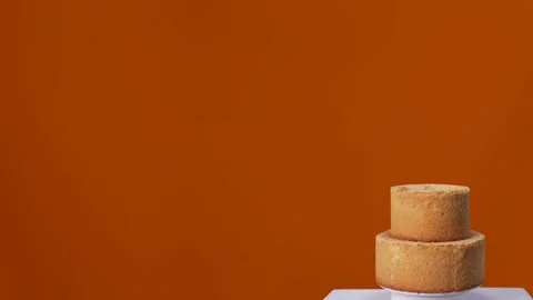 Bisquite orange 2-7 Stock Footage 143463632