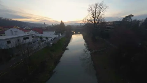 Bistrita River 3 Stock Footage 296272950