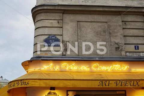 Bistrot, Paris Stock Photos