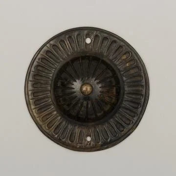 Bit Boss 16th - early 17th century Italian or French Bit bosses were orname.. Stock Photos