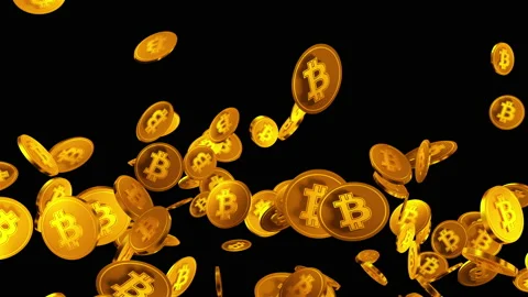 Bit coin particle loop animation Vidéo 160589798