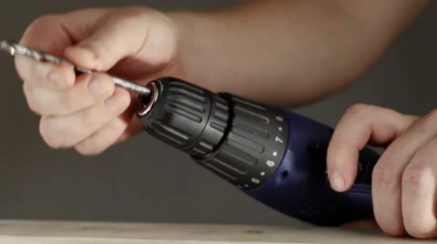 Bit in drill Stock Footage 39724664