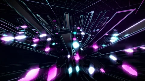 Bit Shift Looping Animation Stock Footage 73652234