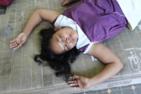 A BIT OF SLEEP Foto stock