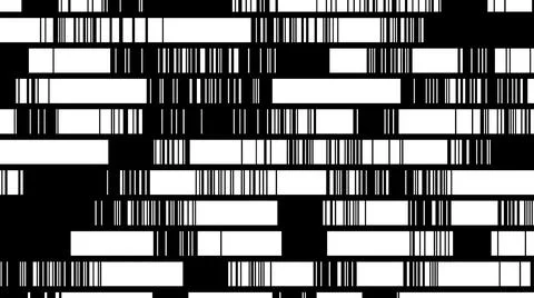 Bit stream digital pixel background 库存插图