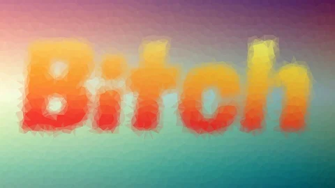 Bitch fade techno tessellation looping animated polygons Stockbeeldmateriaal 109239253