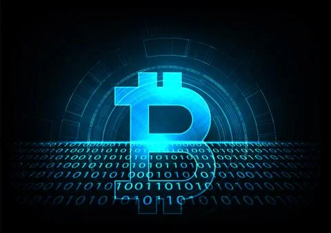 Bitcion concept Stock Illustration
