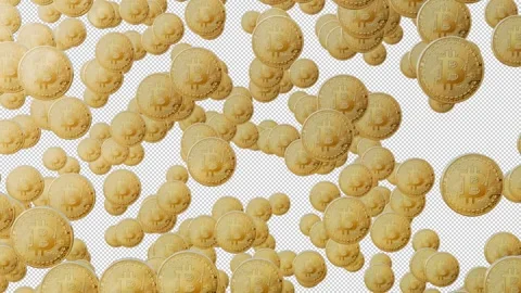 Bitcoin 3d Animation Stock Footage 301181641