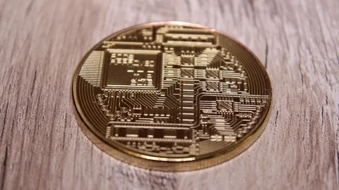 Bitcoin 9 Stock Footage 103412970