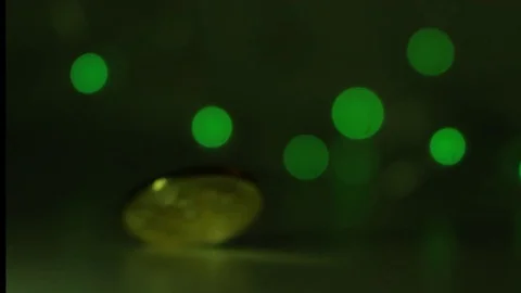 BITCOIN AND LED LIGHT BACKGROUND Stock Footage 83376105